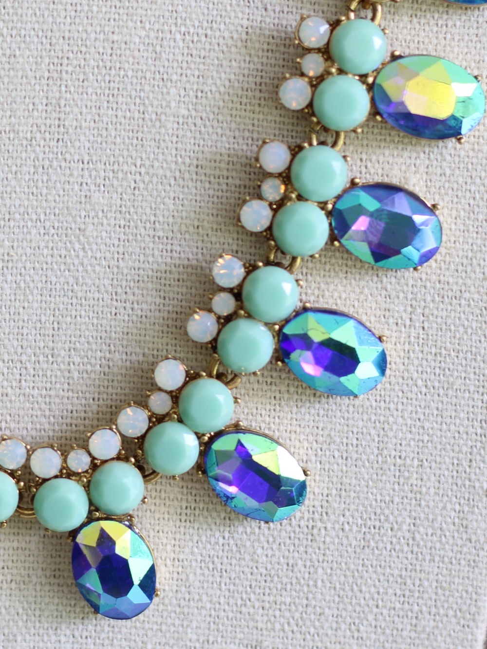 J. Crew | Iridescent Statement Necklace - Picture 4 of 7